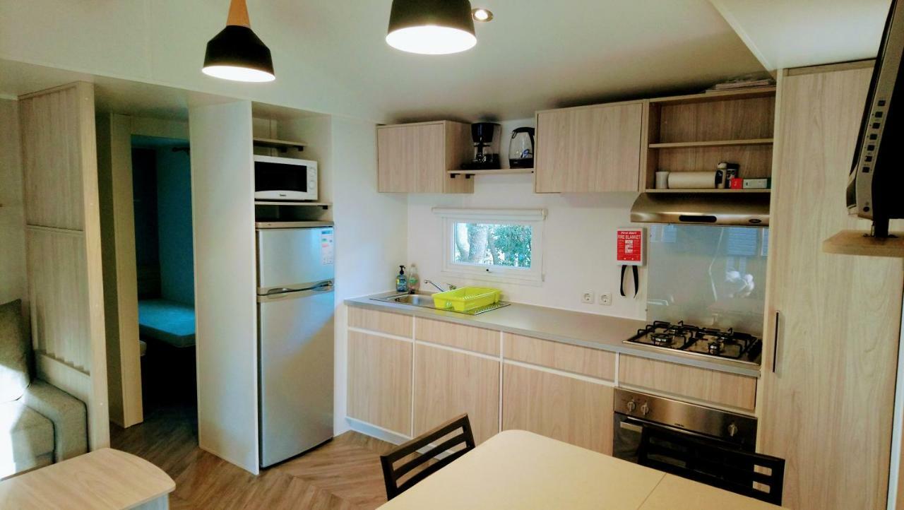Superbe Mobil Home 6 Pers 300M De La Mer แซ็ง-เบรแว็ง-เล-แป็ง ภายนอก รูปภาพ